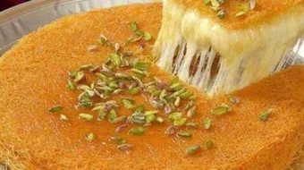 طريقة عمل الكنافة بالقشطة والجبن