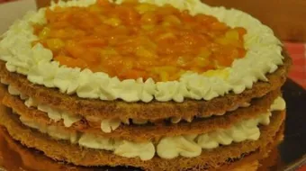 طريقة عمل الكنافة بالمانجو