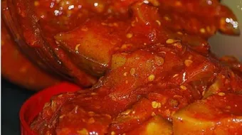 طريقة عمل مخلل المانجو