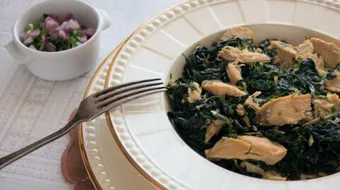 طريقة عمل ملوخية ورق بالدجاج