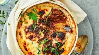 طريقة عمل مسقعة بالدجاج