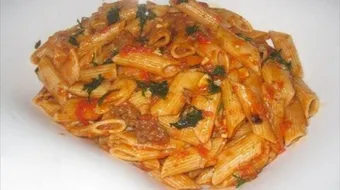 طريقة عمل معكرونة مبكبكة