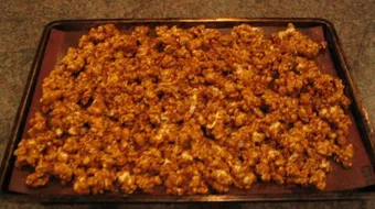 طريقة عمل الفشار بالكراميل