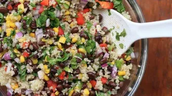 طريقة عمل سلطة الكينوا