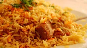 طريقة عمل رز باللحم