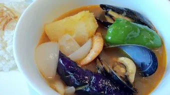 طريقة عمل شوربة ثمار البحر