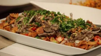 طريقة عمل سلطة الشاورما