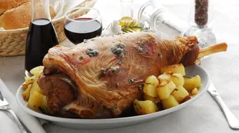 طريقة عمل فخدة الخروف بالفرن