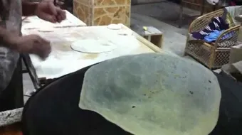 طريقة عمل خبز الشراك في البيت