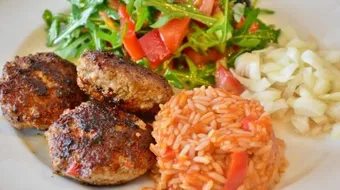 طريقة عمل كفتة الجمبرى بالأرز