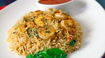 طريقة عمل مجبوس الروبيان