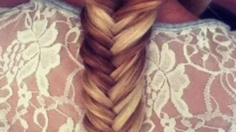 طريقة عمل الضفيرة السنبلة