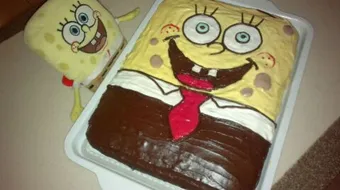 طريقة عمل كيكة سبونج بوب