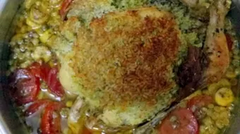 طريقة عمل الدجاج المحشي