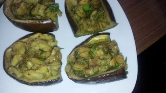 طريقة عمل محشي الباذنجان