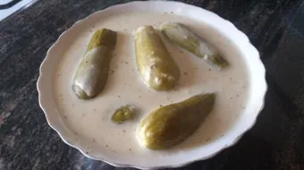 طريقة عمل محشي الكوسا باللبن