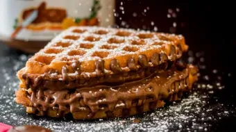 طريقة عمل صوص الوافل بالنوتيلا