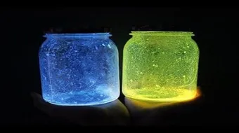 كيف تصنع بنفسك زجاجة فسفورية تضيء فى الظلام