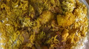طريقة عمل أرز زربيان باللحم
