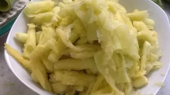 طريقة عمل لب الكوسا