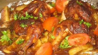 طريقة تحضير صينية خضار بالدجاج