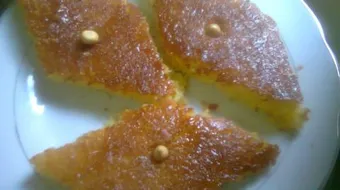 طريقة تحضير البسبوسة الجزائرية