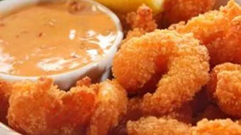 طريقة تحضير وقلي الروبيان