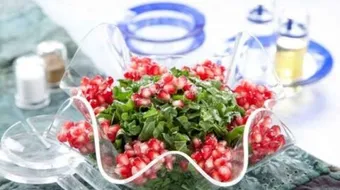 طريقة تحضير سلطة الرمان