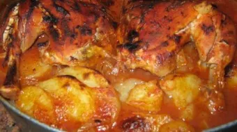 طريقة تحضير صينية الدجاج بالبطاطا