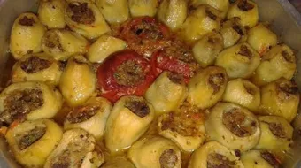 طريقة تحضير صينية البطاطا باللحمة