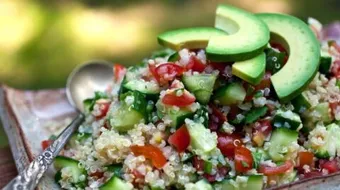 طريقة تحضير سلطة الكينوا