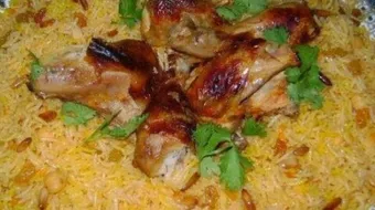 كيفية تحضير الأرز والدجاج