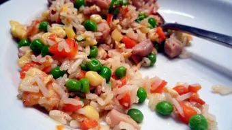 طريقة تحضير أرز بالخضار المشكلة