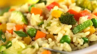 طريقة تحضير الأرز بالخضار