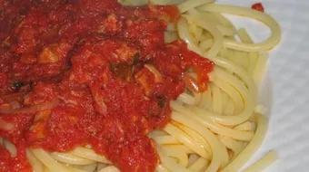 طريقة تحضير السباغيتي