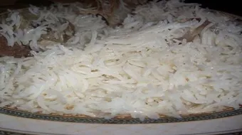 طريقة تحضير أرز أبيض باللحم