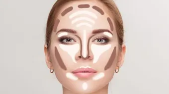 كيفية وضع الكونتور على الوجه