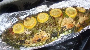 كيف أشوي السمك بالفرن