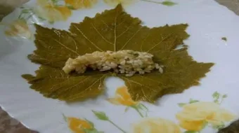 كيفية لف ورق العنب