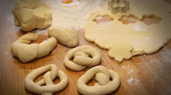 طريقة لف المعجنات