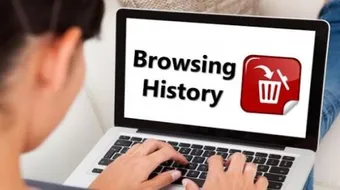 كيفية مسح المواقع