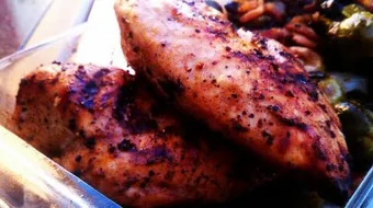 طريقة تبهير الدجاج للشوي