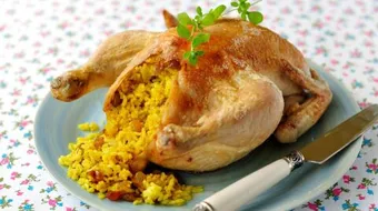 طريقة حشو الدجاج بالفرن