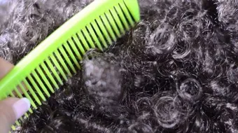 كيفية الاعتناء بالشعر المجعد