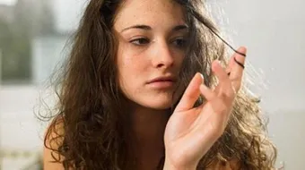 كيف أعالج شعري التالف