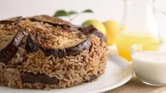 طريقة مقلوبة الباذنجان بالدجاج