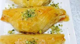 طريقة عمل وربات بالقشطة