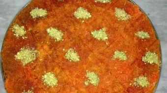 طريقة ومكونات الكنافة