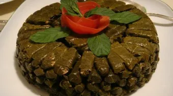 طريقة ورق العنب اللبناني