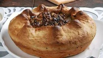 عمل عيش باللحم